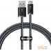 Кабель Baseus Dynamic Series Fast Charging Data Cable 100W USB Type-A - USB Type-C (1 м, серый). Фото №1