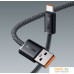 Кабель Baseus Dynamic Series Fast Charging Data Cable 100W USB Type-A - USB Type-C (2 м, серый). Фото №10