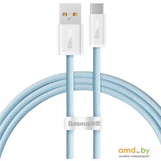 Кабель Baseus Dynamic Series CALD000703 USB Type-A - USB Type-C (2 м, голубой)