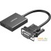 Адаптер Ugreen CM513 50945 HDMI/3.5 мм - VGA. Фото №1