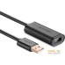 Кабель Ugreen US121 10319 USB Type-A - USB Type-A (5 м, черный). Фото №14