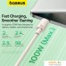 Кабель Baseus Habitat Series Fast Charging Cable 100W USB Type-C - USB Type-C (2 м, бежевый). Фото №12