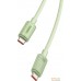 Кабель Baseus Habitat Series Fast Charging Cable 100W USB Type-C - USB Type-C (2 м, зеленый). Фото №13
