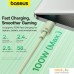 Кабель Baseus Habitat Series Fast Charging Cable 100W USB Type-C - USB Type-C (2 м, зеленый). Фото №7