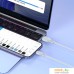 Кабель Baseus Pudding Series Fast Charging Cable 2.4A USB Type-A - Lightning (1.2 м, белый). Фото №11