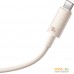 Кабель Baseus Habitat Series Fast Charging Cable 100W USB Type-C - USB Type-C (1 м, бежевый). Фото №15