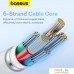 Кабель Baseus Pudding Series Fast Charging Cable 100W USB Type-C - USB Type-C (1.2 м, белый). Фото №6