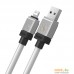 Кабель Baseus CoolPlay Series Fast Charging Data Cable 2.4A USB Type-A - Lightning (2 м, белый). Фото №2