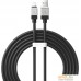 Кабель Baseus CoolPlay Series Fast Charging Data Cable 2.4A USB Type-A - Lightning (2 м, черный). Фото №10