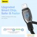 Кабель Baseus Pudding Series Fast Charging Cable 2.4A USB Type-A - Lightning (1.2 м, черный). Фото №4