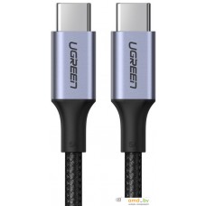 Кабель Ugreen US316 70428 USB Type-C - USB Type-C (1.5 м, черный)