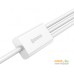 Кабель Baseus Superior Series Fast Charging USB Type-A - USB Type-C/microUSB/Lightning (1 м, белый). Фото №3