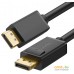 Кабель Ugreen DP102 10244 DisplayPort 1.2 - DisplayPort 1.2 (1 м, черный). Фото №1