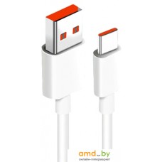 Кабель Xiaomi H26250 USB Type-A -USB Type-C (1 м, белый)