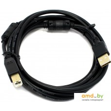 Кабель 5bites USB Type-A - USB Type-B UC5010-050A (5 м, черный)