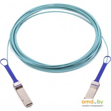 Кабель Mellanox QSFP28 - QSFP28 MFA1A00-C010 (10 м, голубой)