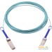 Кабель Mellanox QSFP28 - QSFP28 MFA1A00-C010 (10 м, голубой). Фото №1