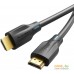 Кабель Vention AANBI HDMI - HDMI (3 м, черный). Фото №1