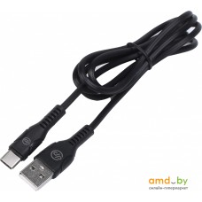 Кабель Digital Part TC-303 USB Type-A - USB Type-C (1 м, черный)