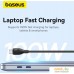 Кабель Baseus Pudding Series Fast Charging Cable 100W USB Type-C - USB Type-C (2 м, черный). Фото №9