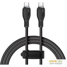 Кабель Baseus Pudding Series Fast Charging Cable 100W USB Type-C - USB Type-C (1.2 м, черный)