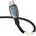 Кабель Baseus Pudding Series Fast Charging Cable 100W USB Type-C - USB Type-C (1.2 м, черный). Фото №15