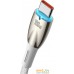 Кабель Baseus Glimmer Series Fast Charging Data Cable USB Type-A - Type-C 100W CADH000402 (1 м, белый). Фото №2