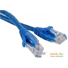 Кабель Lanmaster UTP Cat 5e 2м (синий) [ LAN-PC45/U5E-2.0-BL]