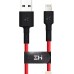 Кабель ZMI AL805 USB Type-A - Lightning (1 м, красный). Фото №1