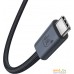 Кабель Baseus Flash Series 2 USB4 Full Featured Data Cable 240W USB Type-C - USB Type-C (1 м, черный). Фото №4
