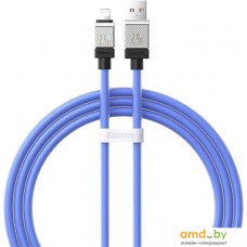 Кабель Baseus CoolPlay Series Fast Charging Data Cable 2.4A USB Type-A - Lightning (1 м, синий)