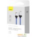 Кабель Baseus CoolPlay Series Fast Charging Data Cable 2.4A USB Type-A - Lightning (1 м, синий). Фото №3