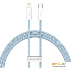 Кабель Baseus Lightning - USB Type-C CALD000003 (1 м, голубой)