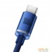 Кабель Baseus Crystal Shine USB Type-A - USB Type-C (2 м, синий). Фото №4