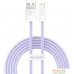 Кабель Baseus Dynamic Series Fast Charging Data Cable USB Type-A - Lightning (1 м, фиолетовый). Фото №1