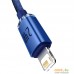 Кабель Baseus Crystal Shine USB Type-A - Lightning (1.2 м, синий). Фото №16