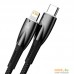 Кабель Baseus Glimmer Series USB Type-C - Lightning (2 м, черный). Фото №27