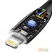 Кабель Baseus Glimmer Series USB Type-C - Lightning (2 м, черный). Фото №10