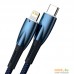 Кабель Baseus Glimmer Series USB Type-C - Lightning (2 м, синий). Фото №3