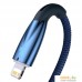 Кабель Baseus Glimmer Series USB Type-C - Lightning (2 м, синий). Фото №4