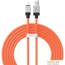 Кабель Baseus CoolPlay Series Fast Charging Data Cable 2.4A USB Type-A - Lightning (2 м, оранжевый)