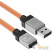 Кабель Baseus CoolPlay Series Fast Charging Data Cable 2.4A USB Type-A - Lightning (2 м, оранжевый). Фото №4