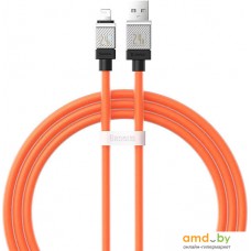 Кабель Baseus CoolPlay Series Fast Charging Data Cable 2.4A USB Type-A - Lightning (1 м, оранжевый)