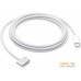 Кабель Apple USB Type-C - MagSafe 3 (2 м, белый/серебристый). Фото №2