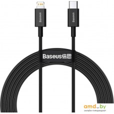 Кабель Baseus Superior USB Type-C - Lightning (1 м, черный)