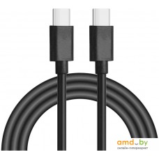 Кабель Total TIUCC02 USB-C - Type-C (1 м, черный)