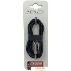 Кабель Atomic Energeek-Storm 30.360 USB Type-A - Lightning (1.3 м, черный)