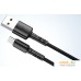 Кабель Vipfan X02 USB Type-A - microUSB (1.2 м, черный). Фото №1