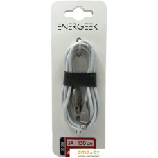 Кабель Atomic Energeek-Storm 30.361 USB Type-A - Lightning (1.3 м, белый)