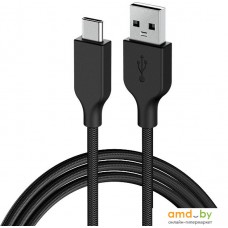 Кабель Genius ACC-A2CC-3A USB Type-A - USB Type-C (1.5 м, черный)